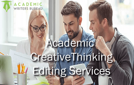 Custom Creative Thinking Editing Services