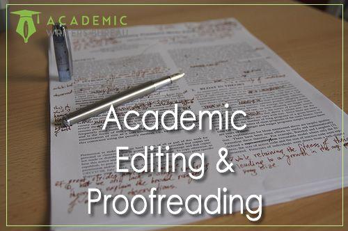 Academic Editing and Proofreading Services