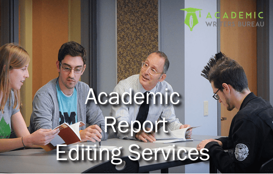 Custom Academic Report Editing Services