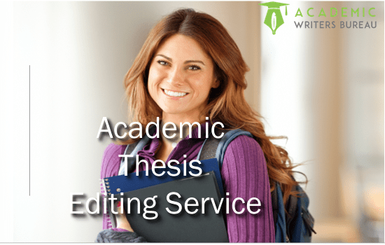 Professional Academic Thesis Editing Services