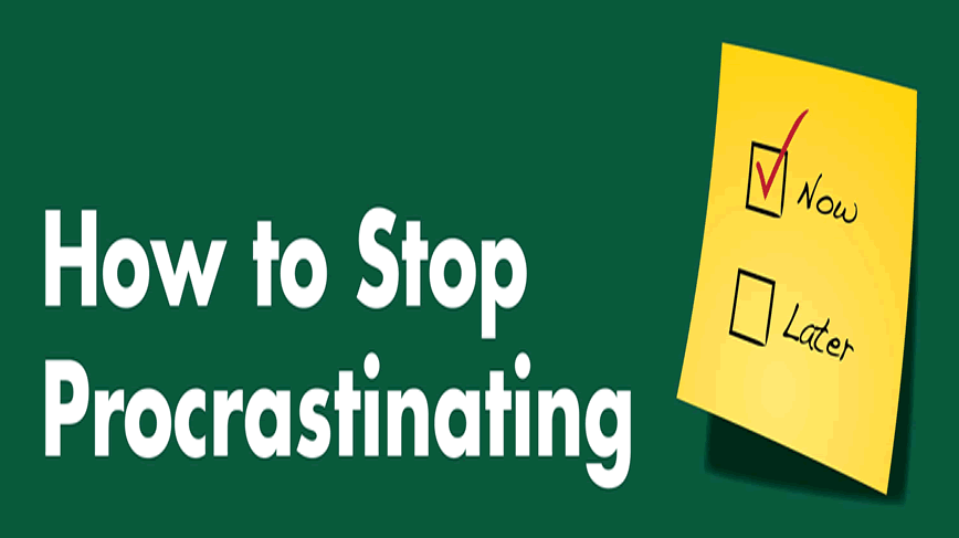 How to avoid procrastination 